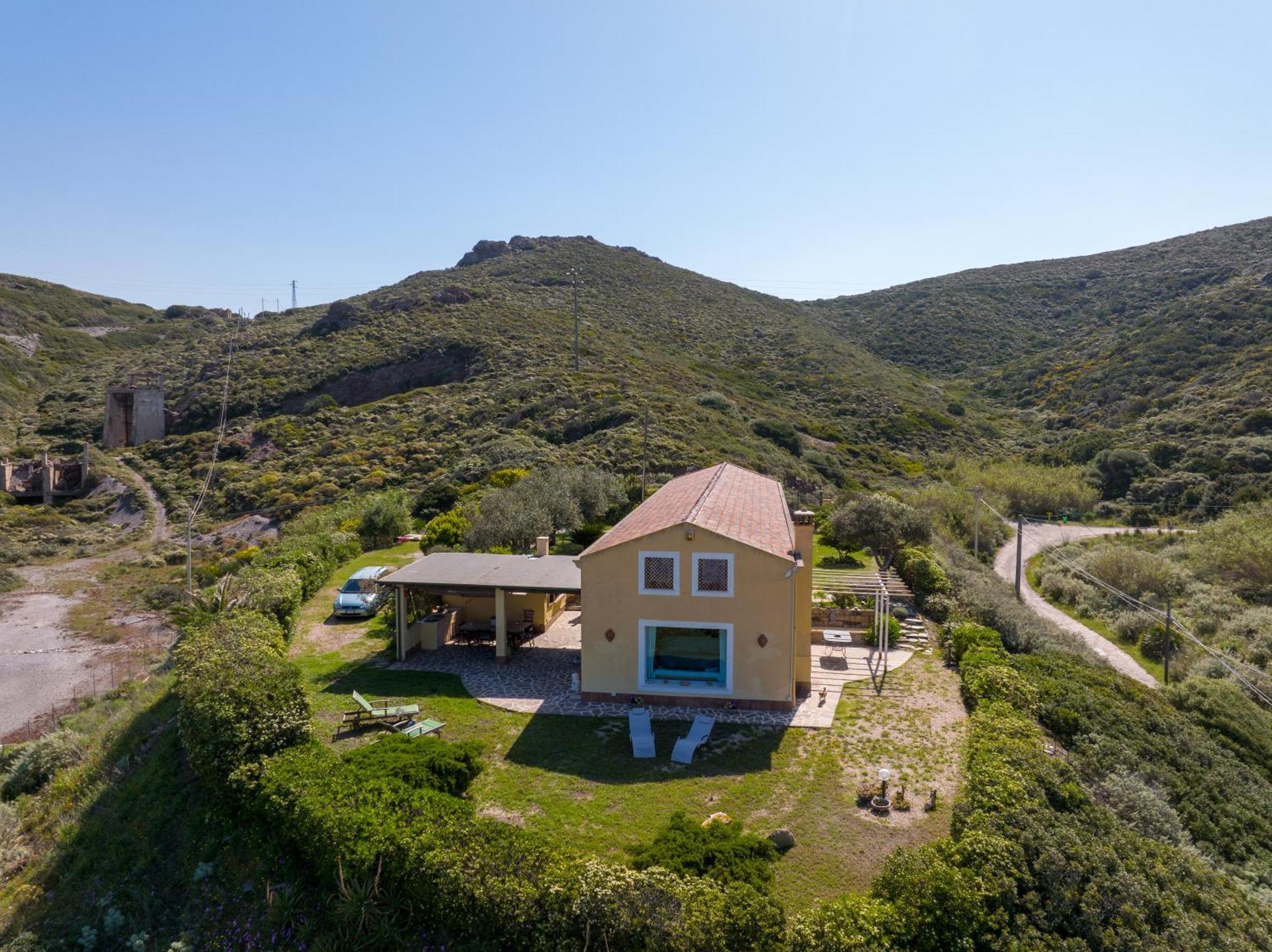 B&B Calata Di Soli Miniera dellʼArgentiera Eksteriør billede