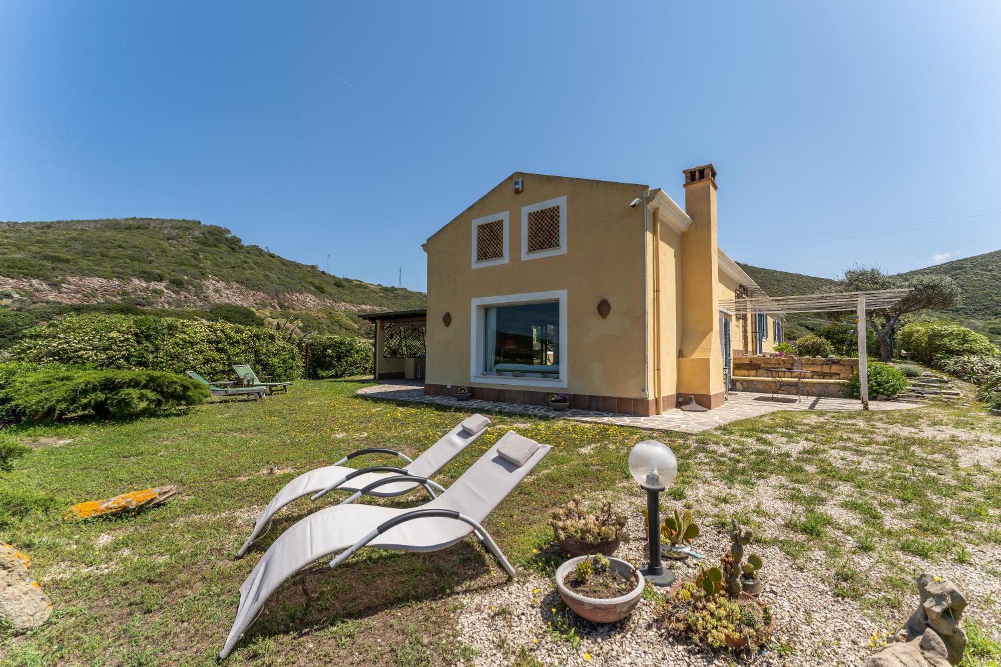 B&B Calata Di Soli Miniera dellʼArgentiera Eksteriør billede